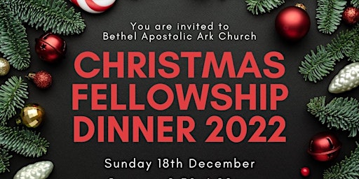 Christmas Fellowship Dinner 2022