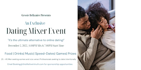 In Person Event: Singles Ready for Love Speed Dating Mixer in DC (25-45)