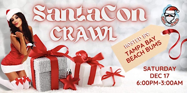SantaCon Bar crawl make new friends hosted by FB: Tampa Bay Beach Bums