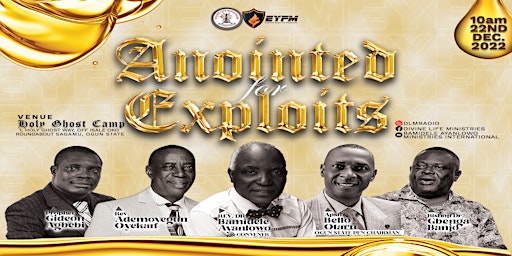 ANOINTED FOR EXPLOITS