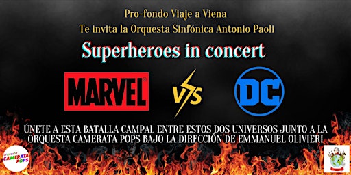 Superheroes in concert