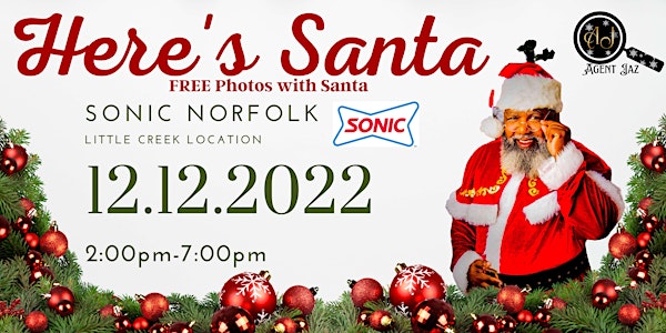 Here's Santa Sonic in Norfolk (Little Creek Location)