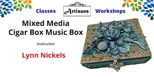 Mixed Media Cigar Box Music Box