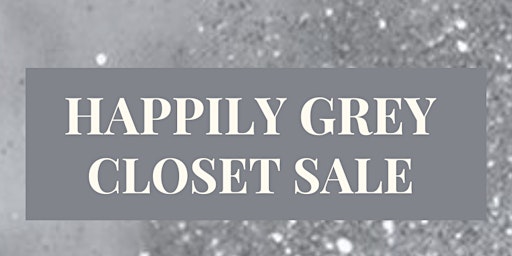 Happily Grey Winter Closet Sale