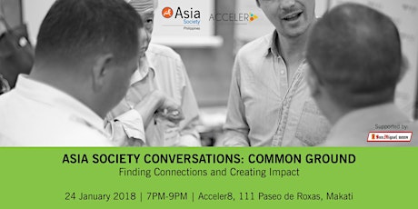 Asia Society Conversations: Common Ground primary image