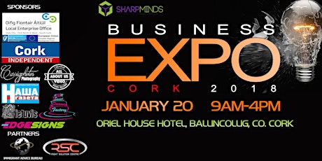 Business EXPO 2018 Cork - Saturday 20th January 2018 primary image