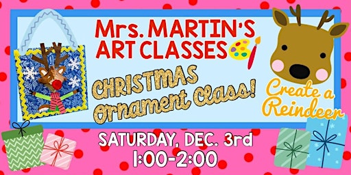 Mrs. Martin's Art Classes ~ ORNAMENT CLASS @1:00-2:00