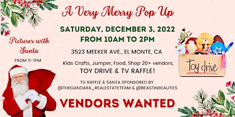 A Very Merry Christmas Pop Up: Pictures with Santa, Kids activities !