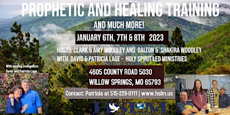 PROPHETIC AND HEALING TRAINING AND SERVICES IN MISSOURI