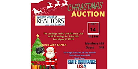 Annual Christmas Luncheon and Auction