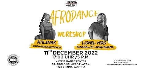 AfroDance Workshop feat. Kanessa/Atilenak & Lionel Vero
