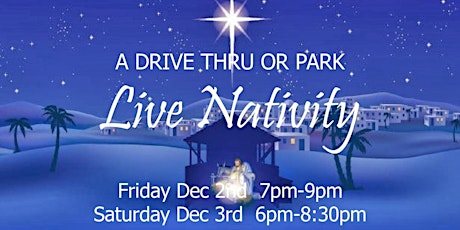 A Drive or Park Live Nativity (Red Oak Texas)