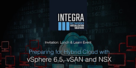 Preparing for Hybrid Cloud with vSphere 6.5, vSAN and NSX primary image