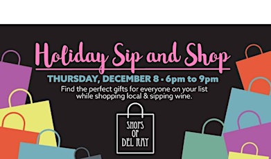 Shops of Del Ray's Holiday Sip & Shop