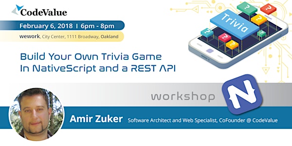 Build Your Own Trivia Game In NativeScript and a REST API