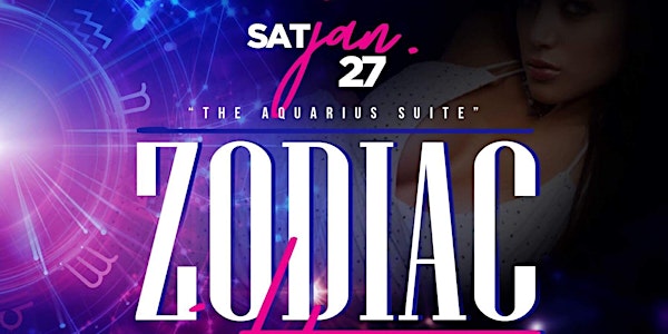 Zodiac Nights pres... The Aquarius Suite @ Foundation Room