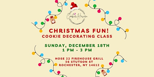 "Christmas Fun!" Cookie Decorating Class