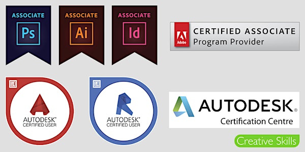 Get Adobe & Autodesk Certified