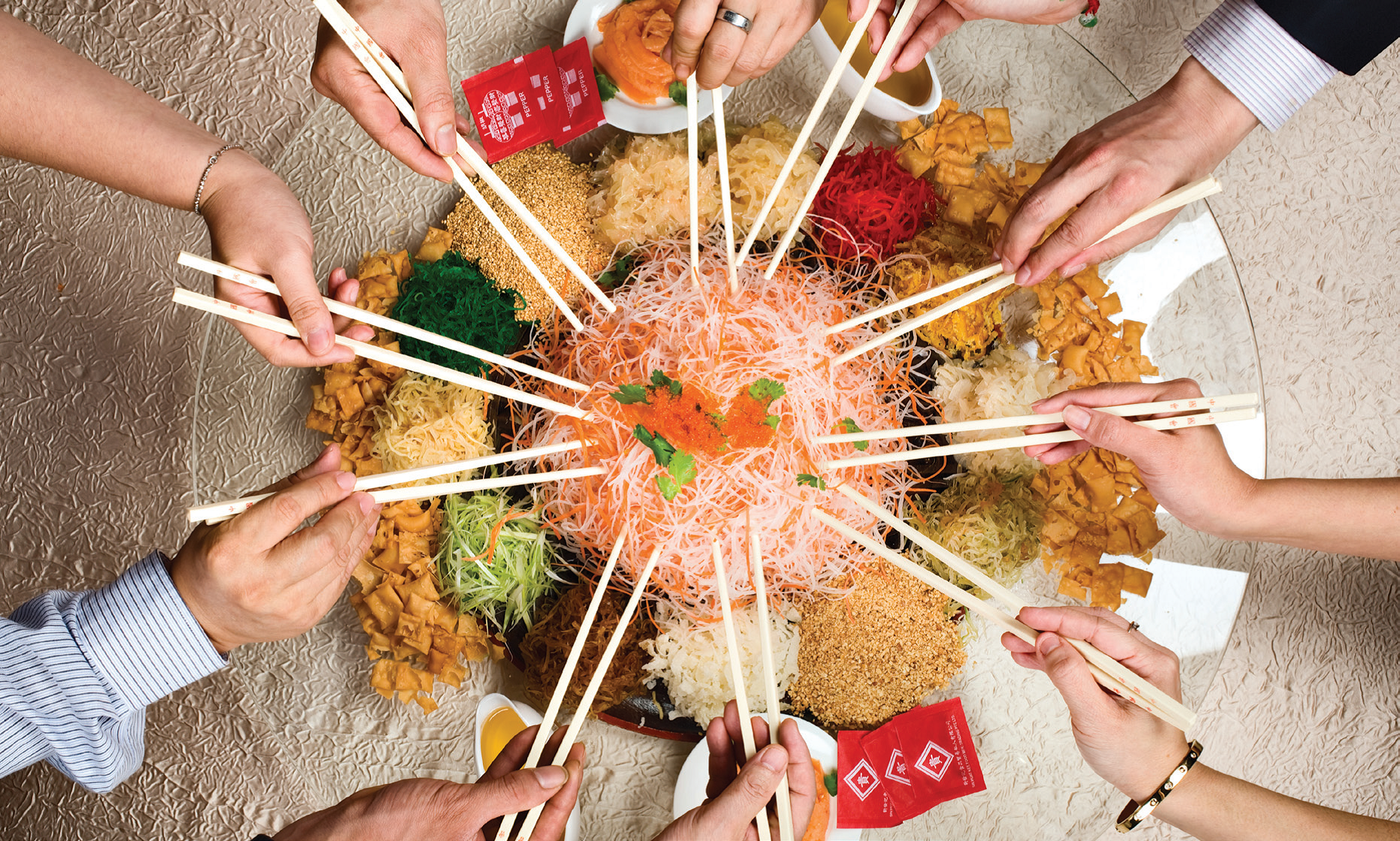 Asian Wealth Community & CEO Club - Chinese New Year  Lo Hei Luncheon 