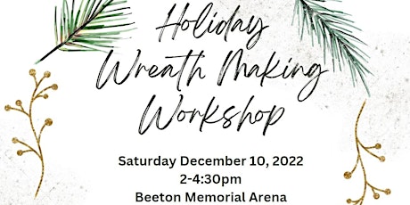 Holiday Wreath Making Workshop