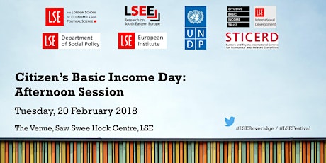 Imagen principal de Citizen's Basic Income Day: Afternoon Session