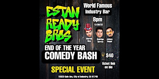 End of the Year Comedy bash