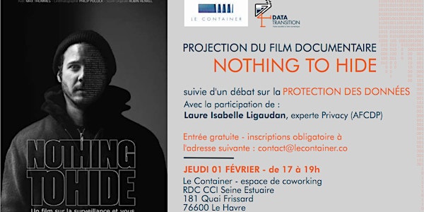 Projection du film documentaire Nothing to hide 
