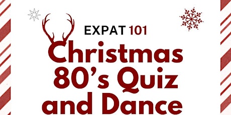 CHRISTMAS 80'S QUIZ AND DANCE