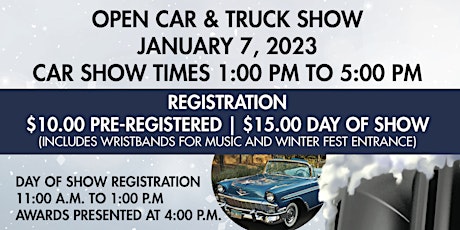 Hutchinson Island  Winter Fest 2023 Car and Truck Show