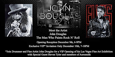 Meet the Man who Paints Rock N Roll - John Douglas
