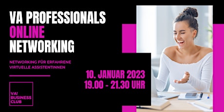 Hauptbild für VA Professionals - Online Networking für erfahrene Virtuelle Assistentinnen