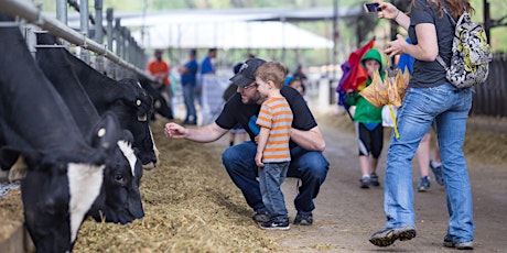 2018 Family Day at the Dairy Farm (SPONSORSHIPS only). Event is free to the public and tickets are not needed. primary image