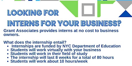 Info-Session: Get a 'No Cost to Owner' Intern for