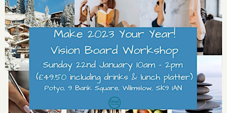 Hauptbild für Make 2023 Your Year! Vision Board Workshop