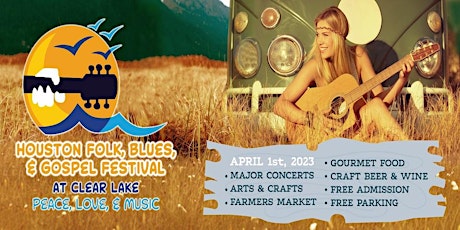 Houston Folk & Blues Festival at Clear Lake- October 14, 2023
