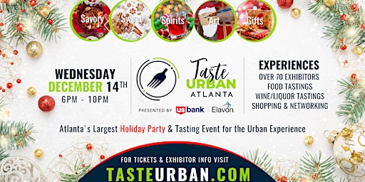 Taste Urban Holiday Event: Atlanta's Black Business Marketplace
