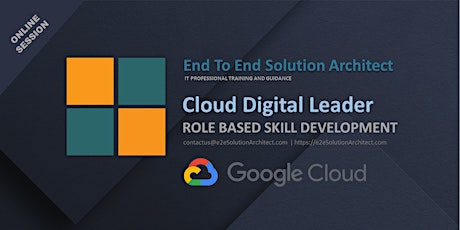 Google Cloud Leader - Role Based Skill Development Program- 6 Sessions