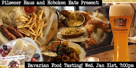 Hoboken Eats and Pilsener Haus Present: Bavarian Food Tasting!