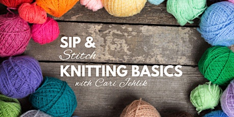 Sip & Stitch - Knitting Class