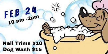 Dog Wash and Nail Trim Fundraiser and Adoption Event! primary image