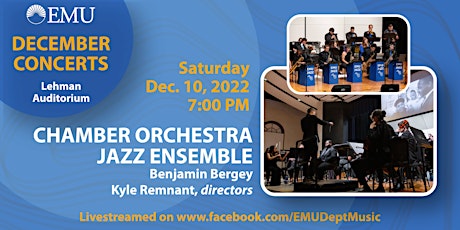 EMU Chamber Orchestra and Jazz Ensemble