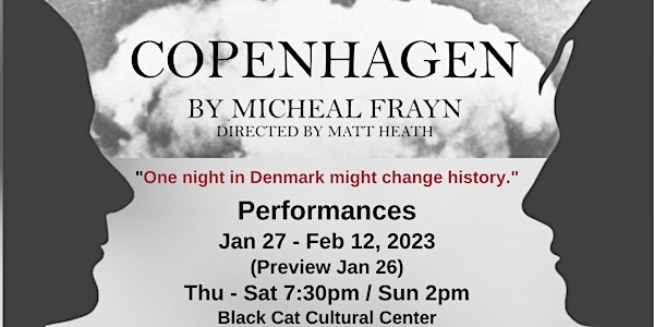 Copenhagen (Preview) - Presented by Actors Studio 66
