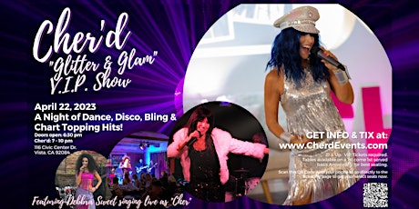 Cher'd VIP Glitter & Glam VIP Show Wildwood Crossing & Cantina 4-22-2023