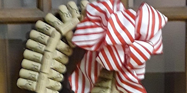 Christmas Cork Wreath Class 6:00 pm@Ridgewood Winery BBoro 12.1.2022