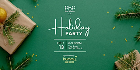 PbP NY 2022 Holiday Party primary image