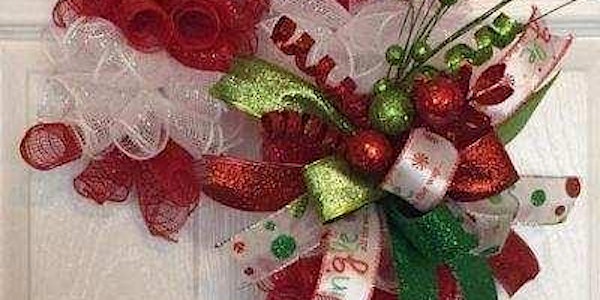 Candy Cane Mesh Wreath Class 6:00pm @Ridgewood Winery Birdsboro 12.8.2022