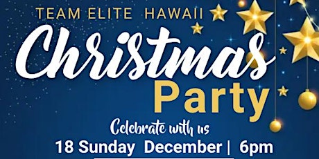FinFit Life Team ELITE Hawaii Christmas Party