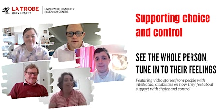 Supporting choice and control for adults with intellectual disabilities