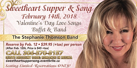'Sweetheart Supper & Song' Valentine's Day Buffet & Band primary image