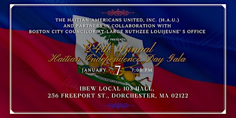 24th Annual Haitian Independence Day Gala